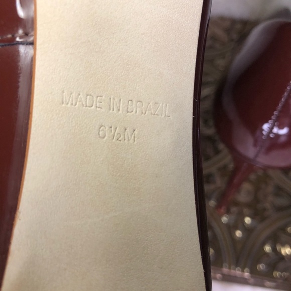Steve Madden Chocolate Patent Heels - Picture 11 of 16